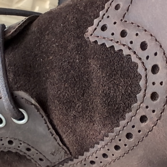 Cole Haan Men's American Longwing Oxford Dark Brown,Size 8/W. - Picture 10 of 10